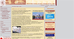 Desktop Screenshot of brentano-gesellschaft.de